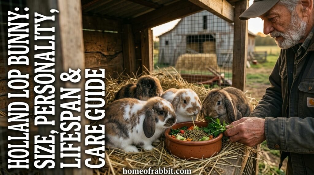 Holland Lop Bunny