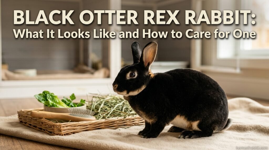 black otter rex rabbit