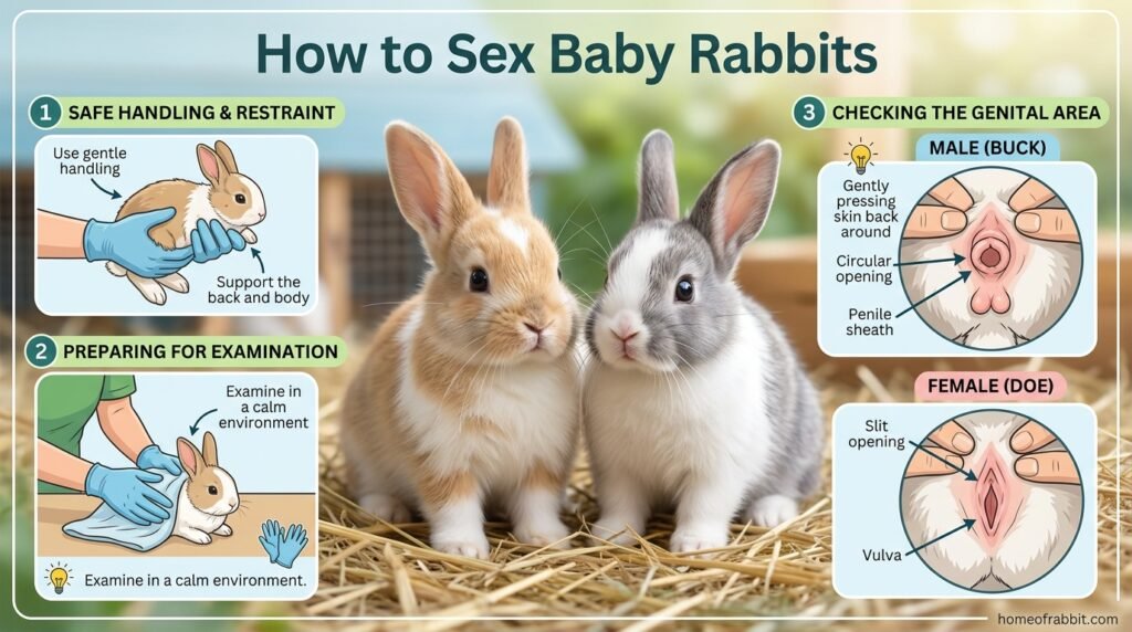 How to Sex Baby Rabbits: Step-by-Step Guide by Age how to sex baby rabbits