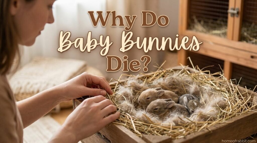 why do baby bunnies die
