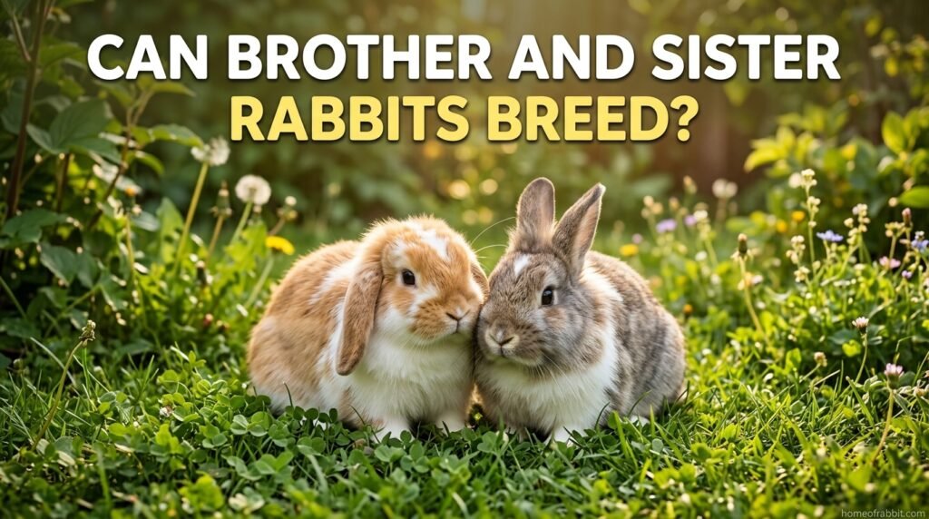Can Brother and Sister Rabbits Breed? What Every Owner Should Know can brother and sister rabbits breed